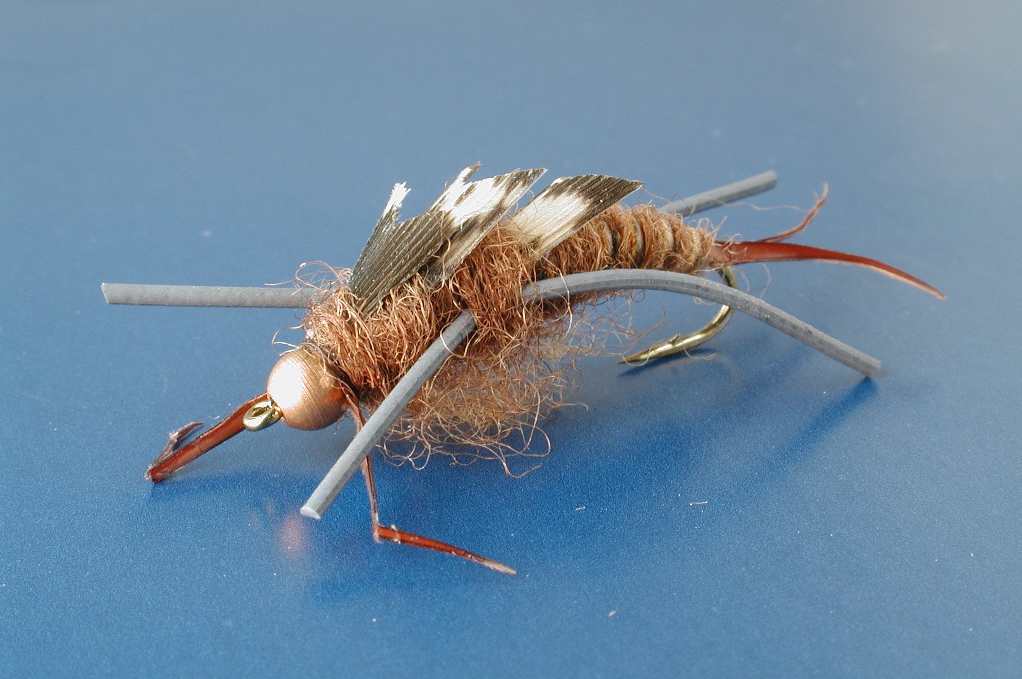 Large Dark Stonefly Nymph Fly Fishing Flies with Fish4Flies Worldwide